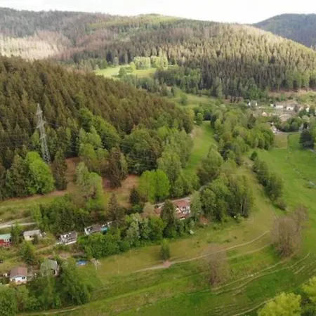 Ruhiges Ferienhaus Am Waldrand Mit Sauna Und Kamin - Hellaberg II Langenbach  Exterior photo