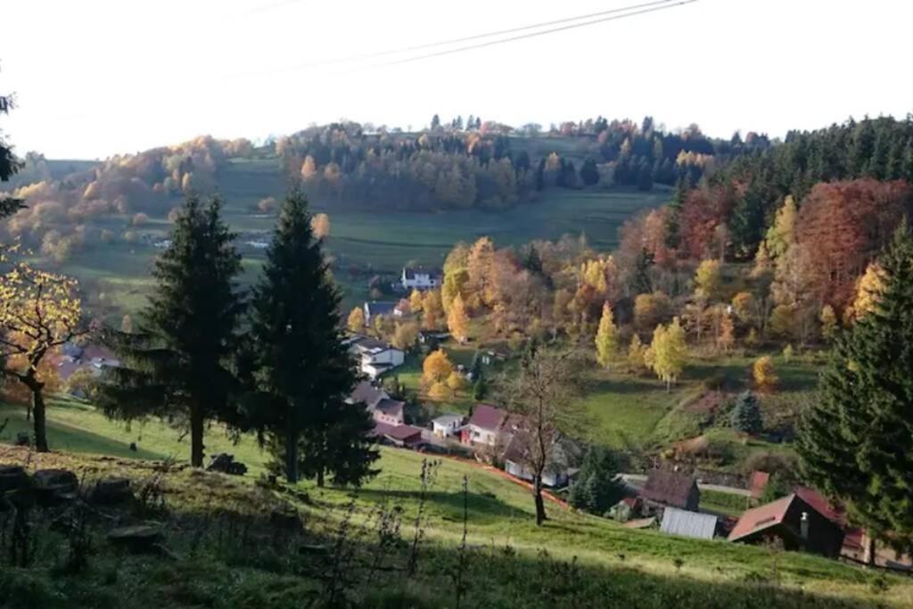 Ruhiges Am Waldrand Mit Sauna Und Kamin - Hellaberg Ii Holiday home Langenbach (Thuringia)